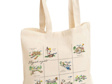 Platnena vrećica ''Znamenitosti grada Zagreba''